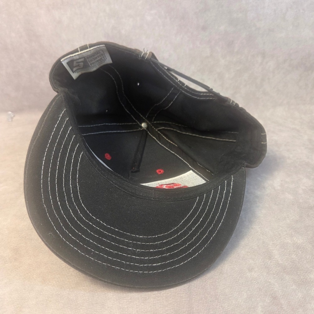 Snap-on Tools Hat Mens Black Red White Embroidered Logo Snapback Racing Cap